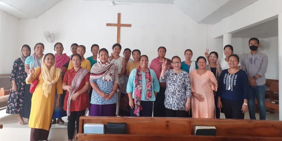 Participants during the dialogue organized by Peace Channel at Nagamese Baptist Church, Chümoukedima on August 5. (Photo Courtesy: Peace Channel) 